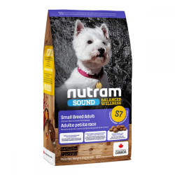 Nutram Sound Adult Small Breed S7 Холистик корм для собак малих порід з куркою та коричневим рисом