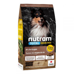 Nutram Total Grain-Free T23 Холистик беззерновий корм для собак з індичкою та куркою