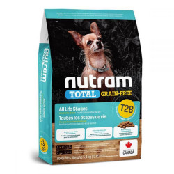 Nutram Total Grain-Free T28 Холистик беззерновой корм для собак мелких пород с форелью и лососем