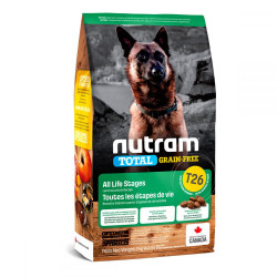 Nutram Total Grain-Free T26 Холистик беззерновий корм для собак з ягням і сочевицею