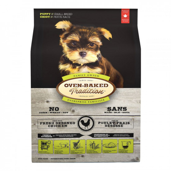 Oven-Baked Tradition Puppy Small Breed Chicken Dry food for small breed puppies with chicken Oven-Baked Tradition Puppy Small Breed Chicken Dry food for small breed puppies with chicken