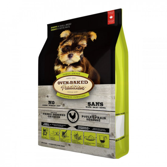 Oven-Baked Tradition Puppy Small Breed Chicken Dry food for small breed puppies with chicken Oven-Baked Tradition Puppy Small Breed Chicken Dry food for small breed puppies with chicken