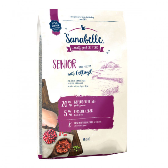 Sanabelle Senior Сухой корм для кошек старше 8 лет Sanabelle Senior Сухой корм для кошек старше 8 лет