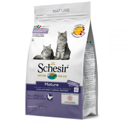 Schesir Cat Mature Cухий монопротеїновий корм для кішок старше 7 років