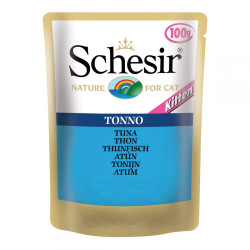 Schesir Kitten (пауч) з тунцем для кошенят (100 гр)