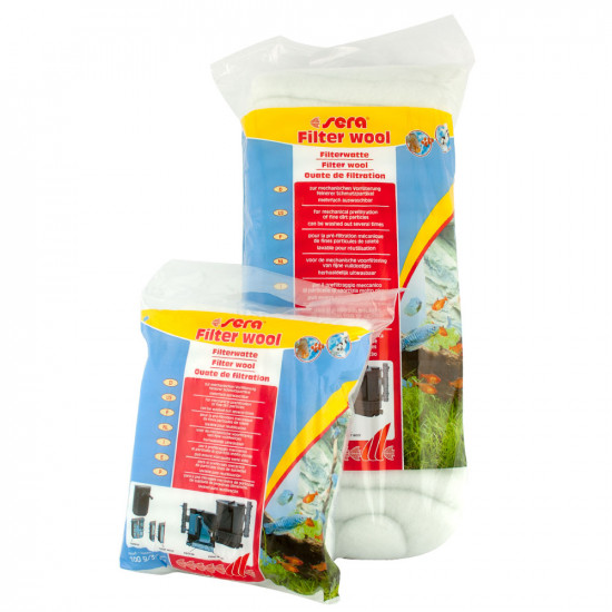 Sera Filter Wool фильтрующая вата Sera Filter Wool фильтрующая вата