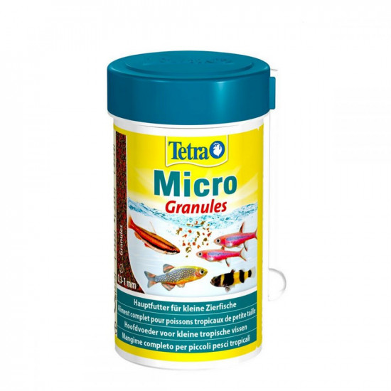 Tetra Micro Granules Корм для мелких тропических рыб в гранулах Tetra Micro Granules Корм для мелких тропических рыб в гранулах