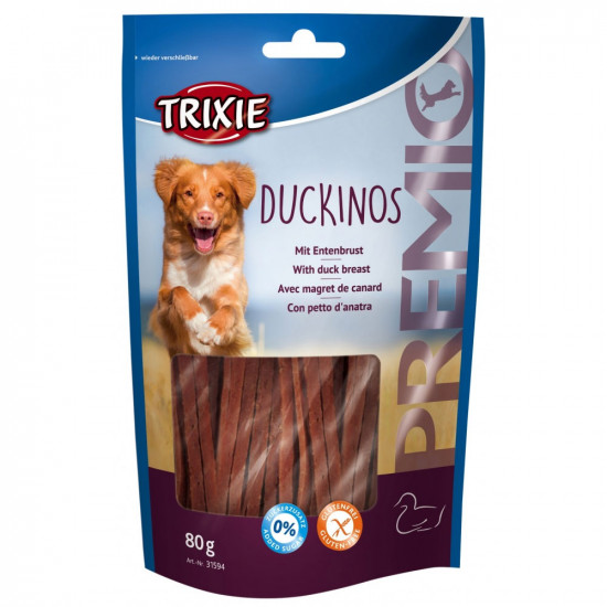 Ласощі для собак Trixie 31594 Premio Duckinos з качиними грудками Ласощі для собак Trixie 31594 Premio Duckinos з качиними грудками